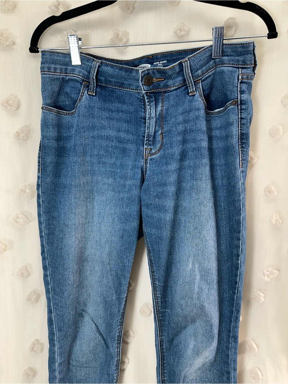 Old Navy Women’s Midwash Super Skinny Ankle Jeans Size 6 - Picture 2 of 6